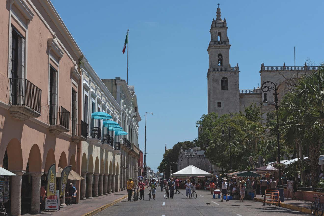 1 where to stay in Merida for the first time Zocalo